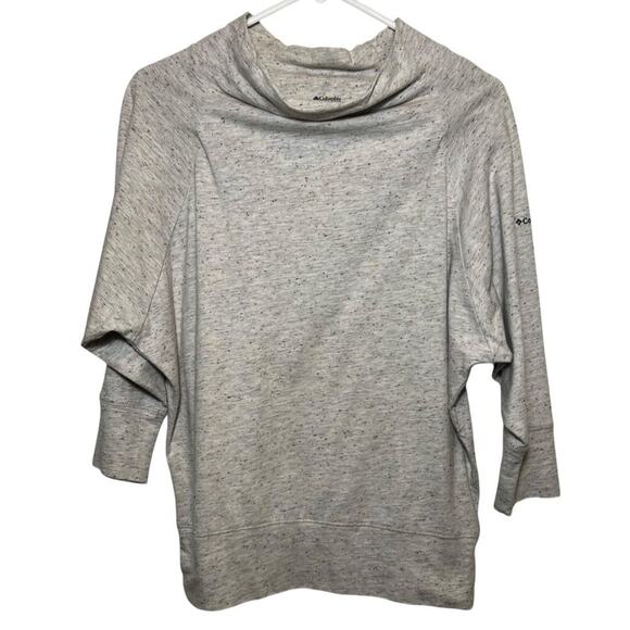 Columbia Mock Neck Long Sleeve Shirt, M - Picture 2 of 8